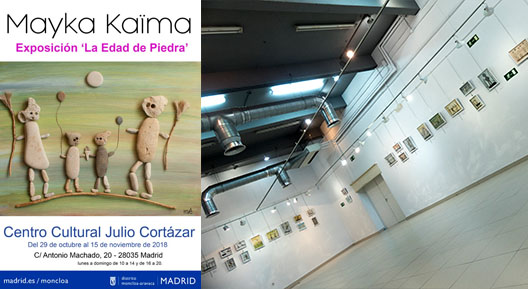 mayka Kaima expo Centro cultural Julio Cortezar Madrid