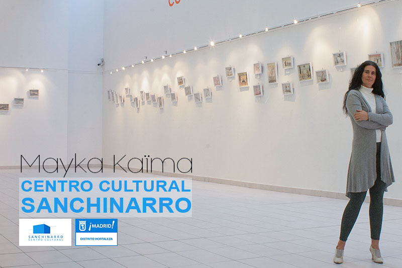 Expo Mayka Kaima La edad de piedra Centro Cultural SANCHINARRO Madrid