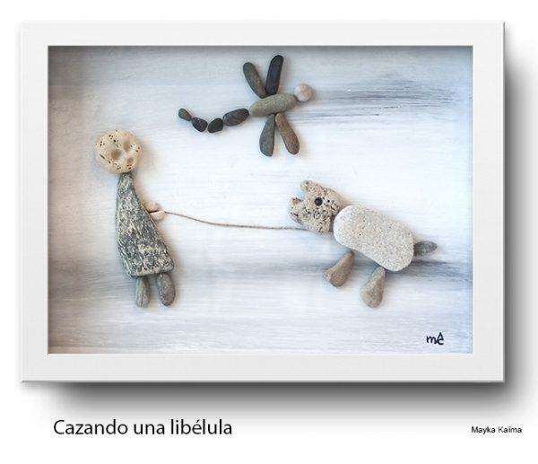 "Cazando una libélula"