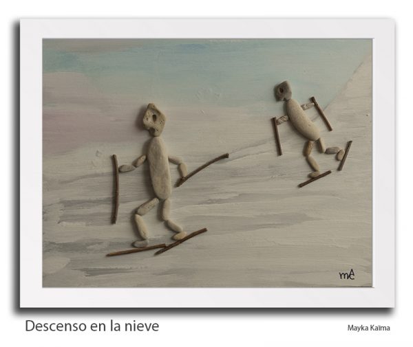 "Descenso en la nieve"
