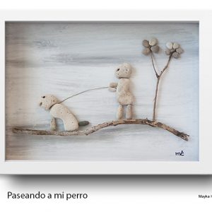 "Paseando a mi perro"