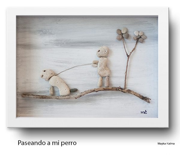 "Paseando a mi perro"
