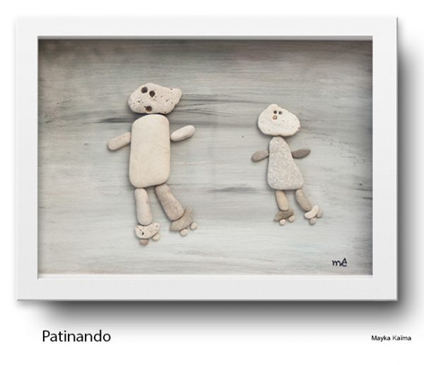 "Patinando"