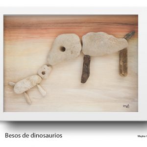 "Besos de dinisaurios"