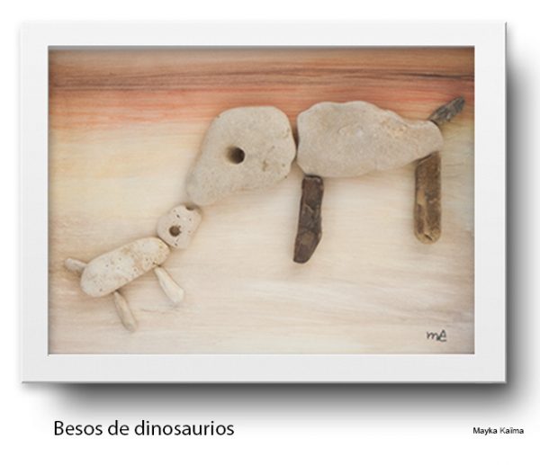 "Besos de dinisaurios"